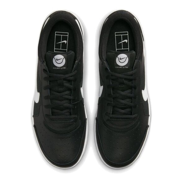 NEW Nike Court Air Zoom Lite 3 Men\'s Tennis Shoes in Black / White Sz. 9 main image 5